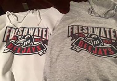 Poly-Blend Pullover Hooded Sweatshirt